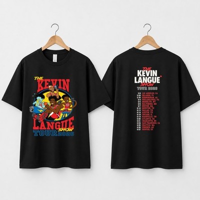 Kevin Langue Tour 2026 Comedy Show Graphic T Shirt