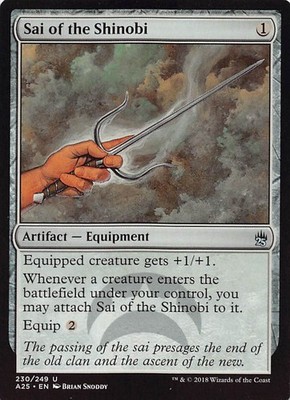 Sai of the Shinobi A25 230 Normal English NM - MTG