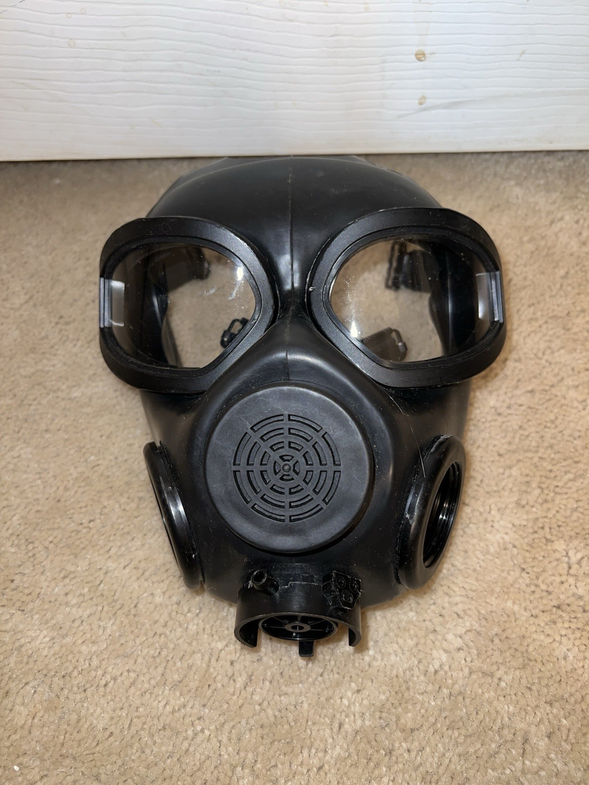 Rare US M45 Land Warrior Gas Mask Missing Straps Size Extra Small