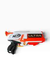 Nerf Ultra Four Dart Blaster, Single-Shot Blasting, Age 8 Nerf Gun Only