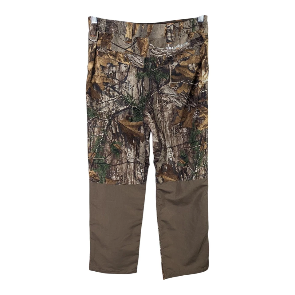 Pantalones Ripstop Realtree Xtra Camuflados Sin Olor Niños Jóvenes Grande Field Stream 30x28 Foto 2 de 4