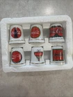Coca Cola Vintage Porcelain Thimble Set of 6 Collectible Memorabilia