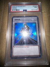 Yugioh! Zane Truesdale Token (TKN4-DE016) Yu-Gi-Oh Day Token Super Rare PSA 9
