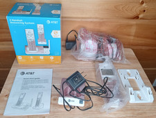 AT T Cordless Answering 1 Handset Smart Call Blocker Intercom CL82257 PINK