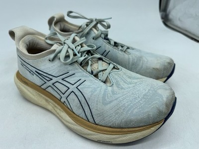 Asics Gel-Nimbus 25 Sneaker Women's Blue Lace Up Athletic Running Shoes - 9.5