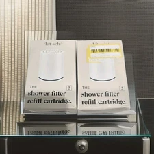 Lot of 2 Kitsch The Shower Filter Refill Cartridge Replacement Water Filters NEW