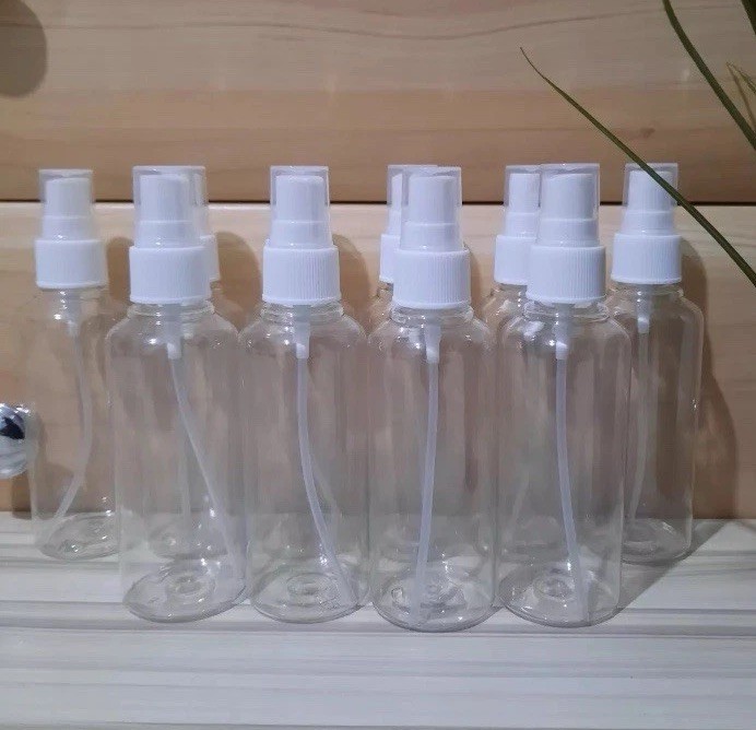 Botella de plástico vacía spray 100 ml [paquete de 10]