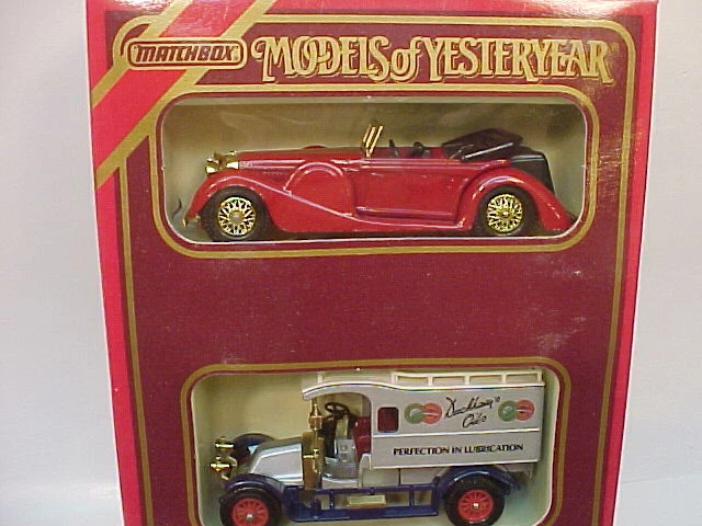 Matchbox YESTERYEAR 3 CAR LIMITED EDITION GIFT SET MIB