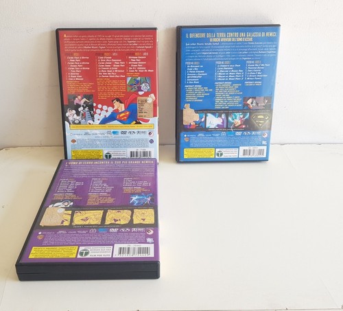 SUPERMAN The Animated Series Dvd LA SERIE ANIMATA - COMPLETA Italia - Foto 2 di 2