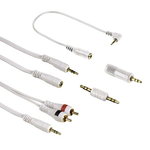 Hama Ensemble De Câbles Audio Stéréo AUX 3,5Mm 1,5M Connecteurs Cinch