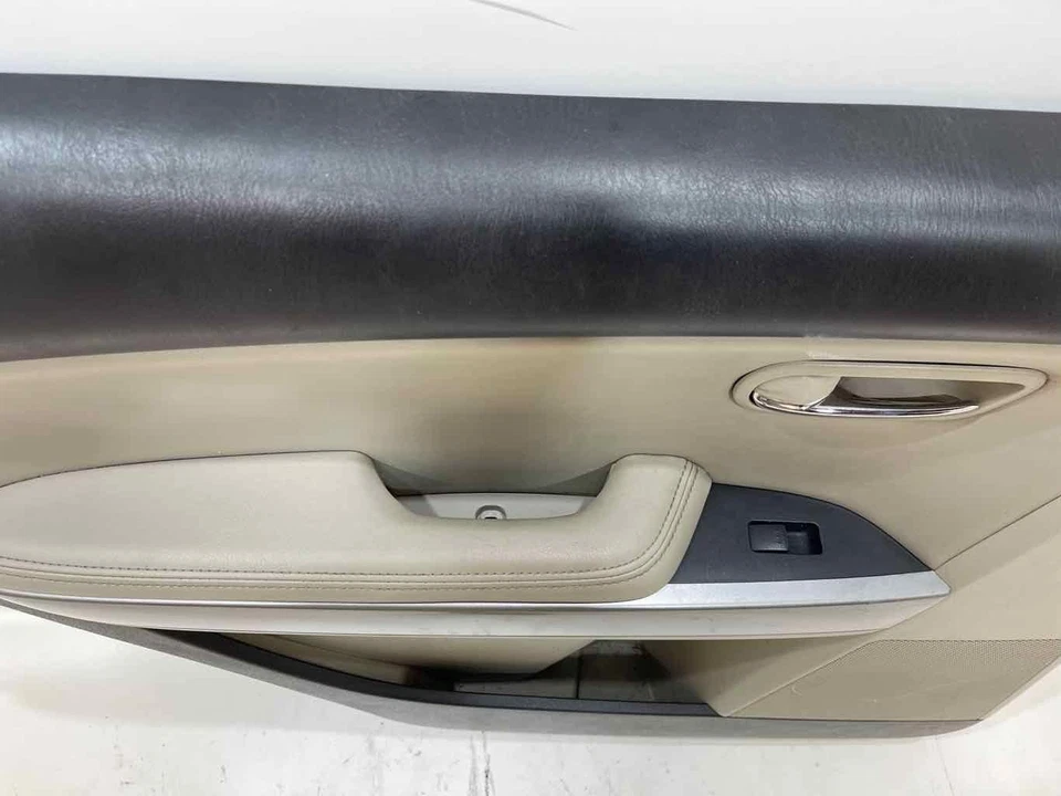 Se adapta a MAZDA CX9 2010 2011 2012 panel de moldura de puerta de conductor trasero izquierdo cuero arena OEM Foto 2 de 4