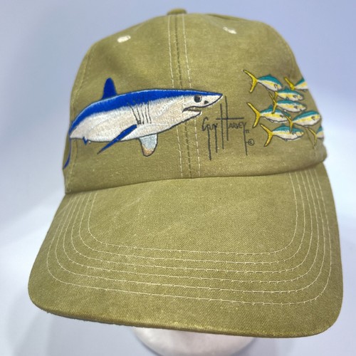 Guy Harvey Long Bill Fishing Cap Hat 