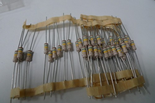 Resistor Metal Film Philips 5% X5 Off Original Vintage Resistors Drop Down Menu - Picture 464 of 657