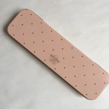 Vintage 80's SHISEIDO Pink " NATURAL LIFE " Tin Gift Box Bx-104