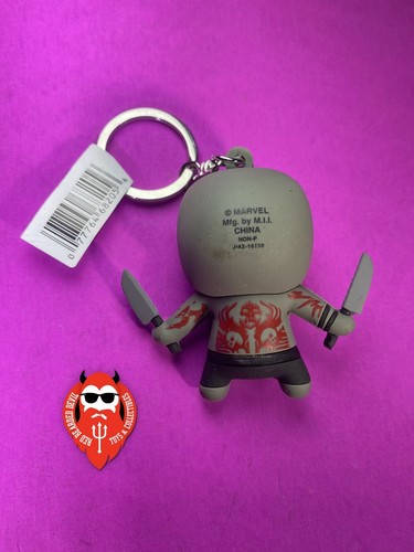 Blind Bag Marvel Series 2 Guardians of the Galaxy Drax 3-D Figural Keychain GD05 - Picture 2 of 3