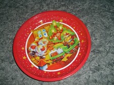 Blechteller Teller 28 cm Weihnachtsmotiv Weinachten Deko