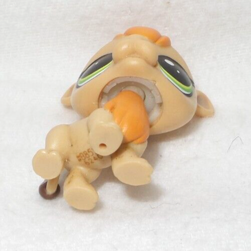 LITTLEST PET SHOP LPS #199 HASBRO GARBANZO HILLVILLE CAMEL CHAMEAU YEUX VERT - Picture 5 of 5