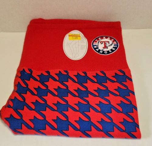 Genuine Merchandise by loudmouth Texas Rangers Blue/Red Sport Leggings Size S/M - Picture 1 of 6