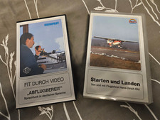 2 x Videos PPL UL Ausbildung Pilot Starten Landen Sprechfunk