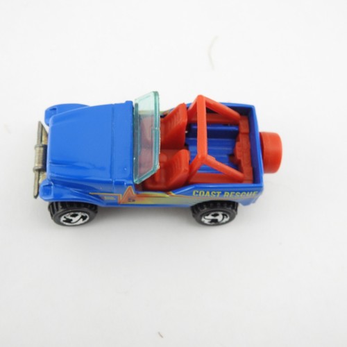 Vintage 1990 Hot Wheels Mattel Die Cast Toy Scale 1:64 COAST RESCUE JEEP Truck - Picture 3 of 7