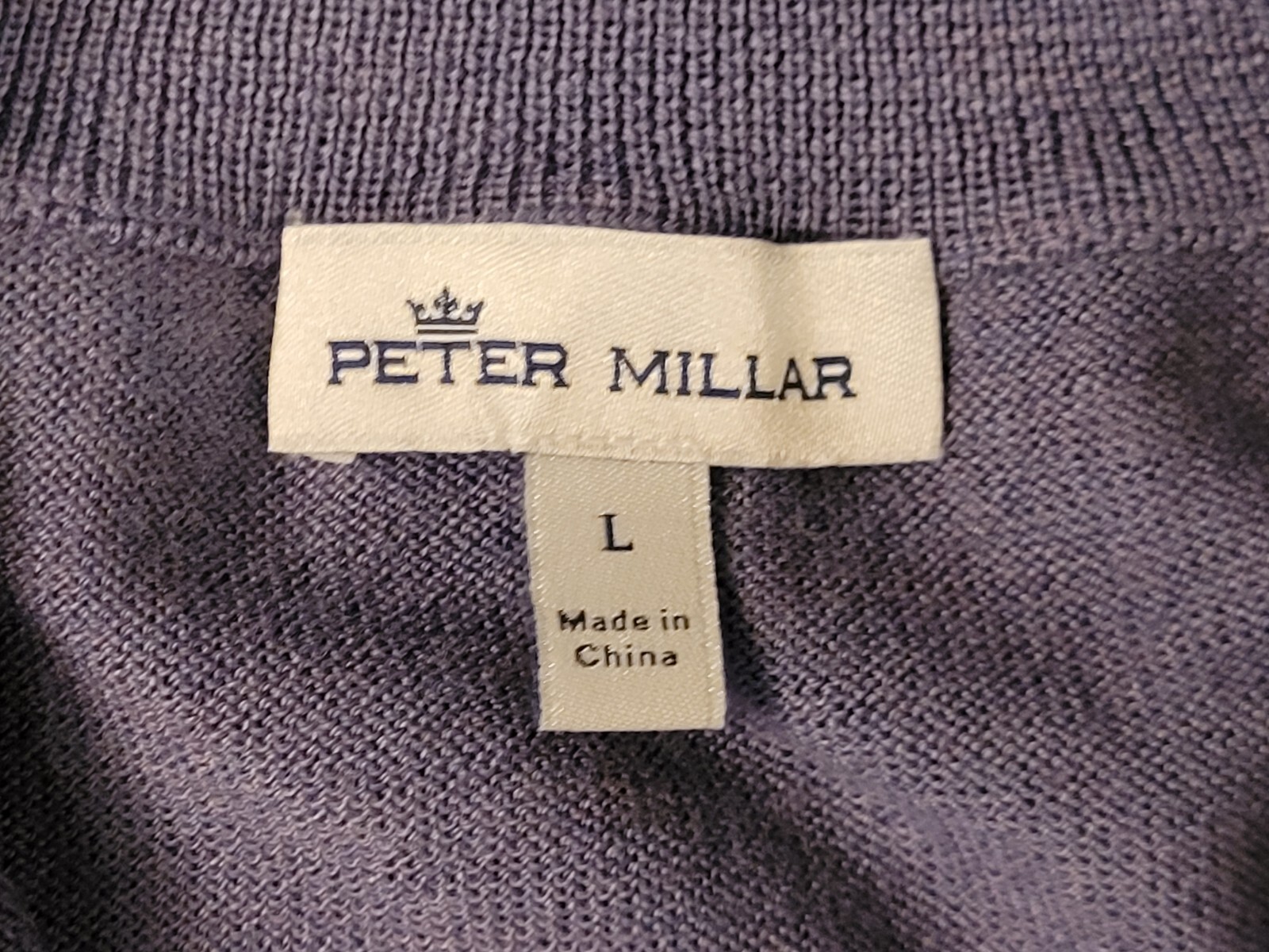 Peter Millar Wool Blend 1/2 Zip Pullover Golf Swe… - image 7