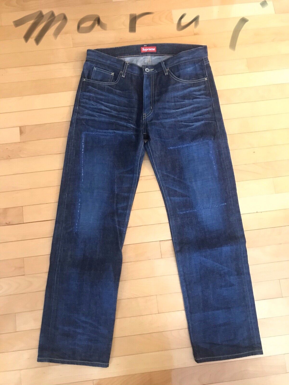 Supreme Neighborhood Denim pants Jeans limited NBHD jp logo wtaps