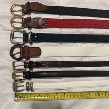 Vintage Belts Assorted LOT Of 7