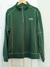 Topo Chico Hard Seltzer 1/4-Zip Pullover Jacket Men's Large Green by Clique