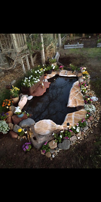 custom ponds and landscaping