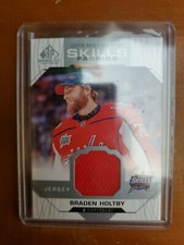 2018-19 SP Game Used Hockey NHL All-star Skill Fabrics Braden Holtby