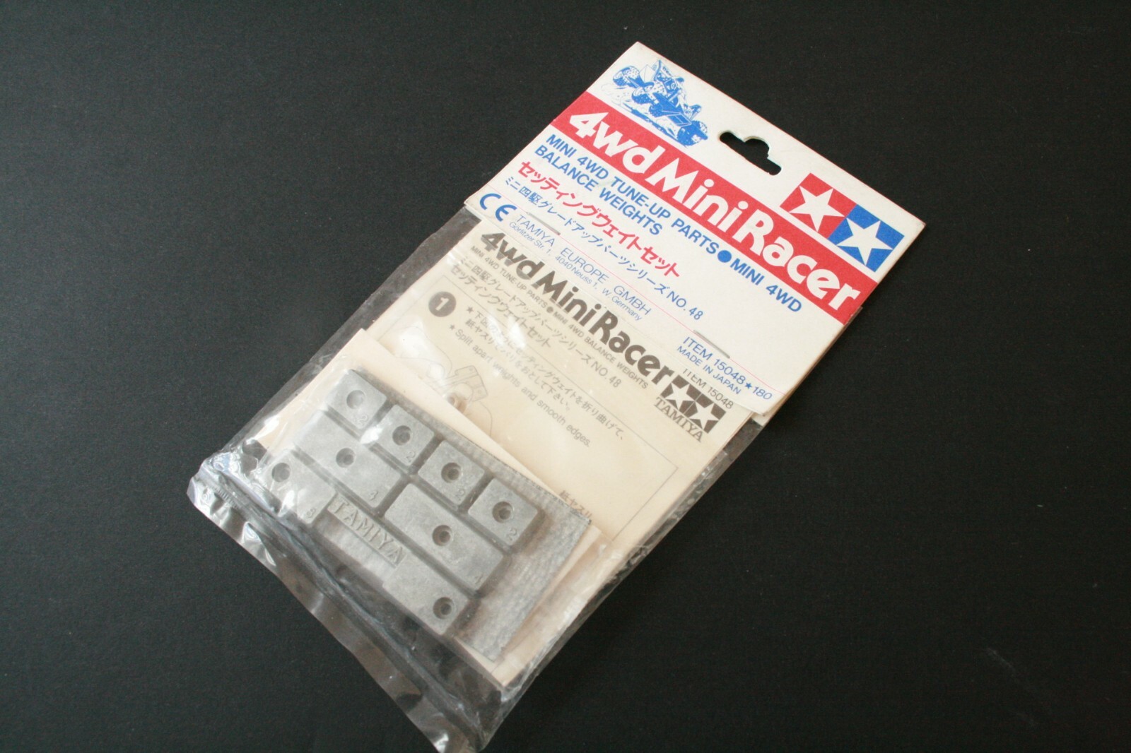 Tamiya 4wd Mini Racer Tune-Up Balance Weights - 15048