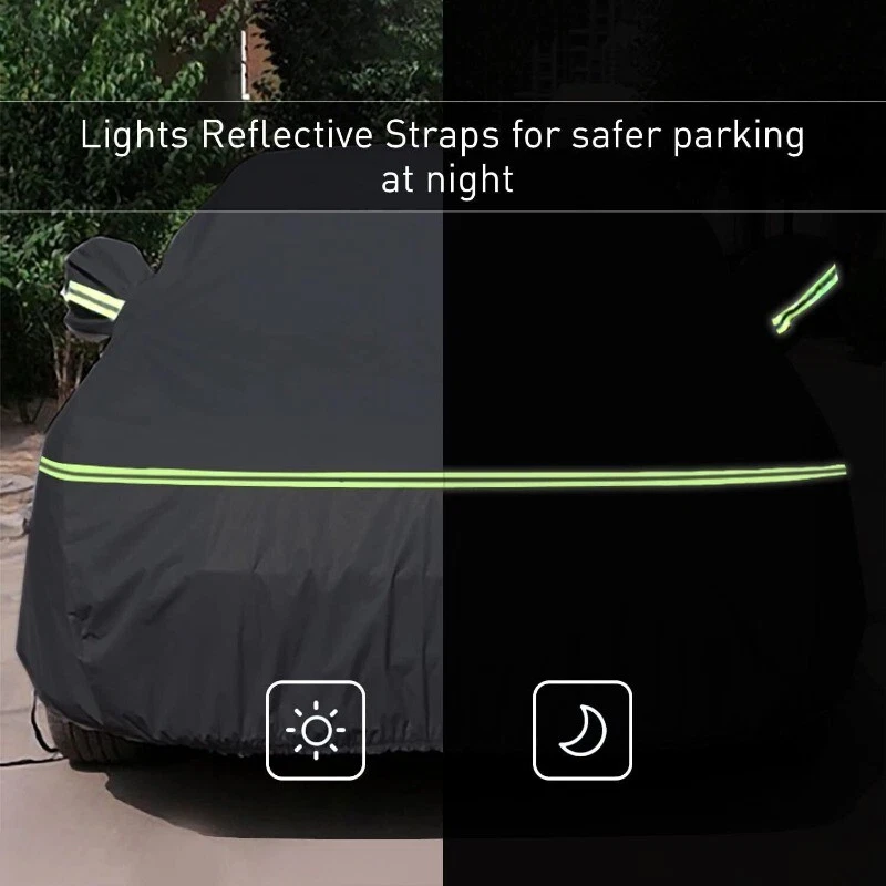 For GMC Sierra 1500 Pickup Truck Car Cover Outdoor Snow All Weather Protection - Image 4 of 4