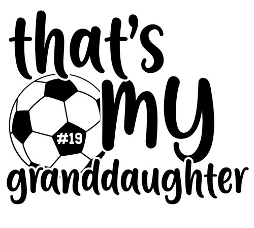 Custom Soccer That’s My Son Boy Daughter Grandson Decal Sticker - Picture 4 of 12