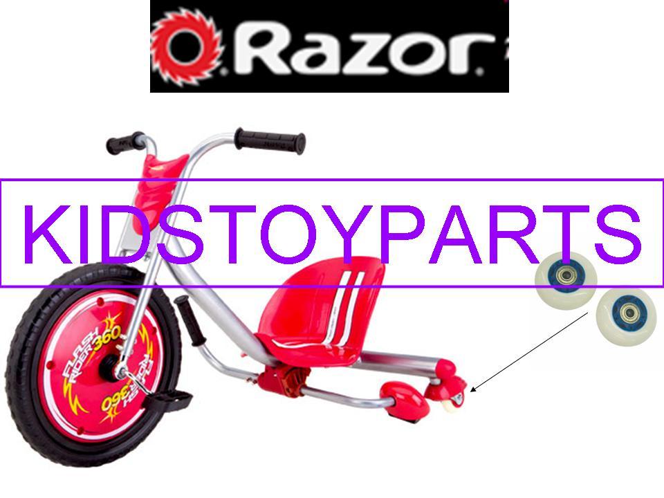Razor RED FLASH Rip Rider Rear Wheels - 2 pack 
