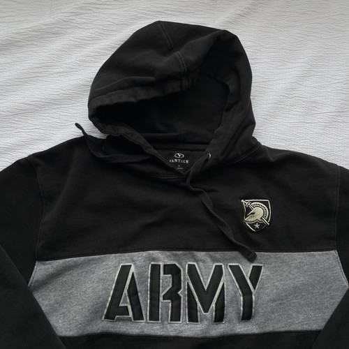Army Black Knights Hoodie Sweatshirt / Vantage Men's Size Large - 第 2/7 張圖片