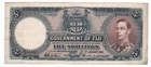 FIJI 5 Shillings 1941 P37d VF Banknote