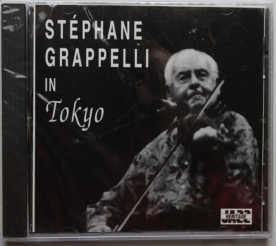STEPHANE GRAPPELLI IN TOKYO [NEW CD] HERITAGE JAZZ