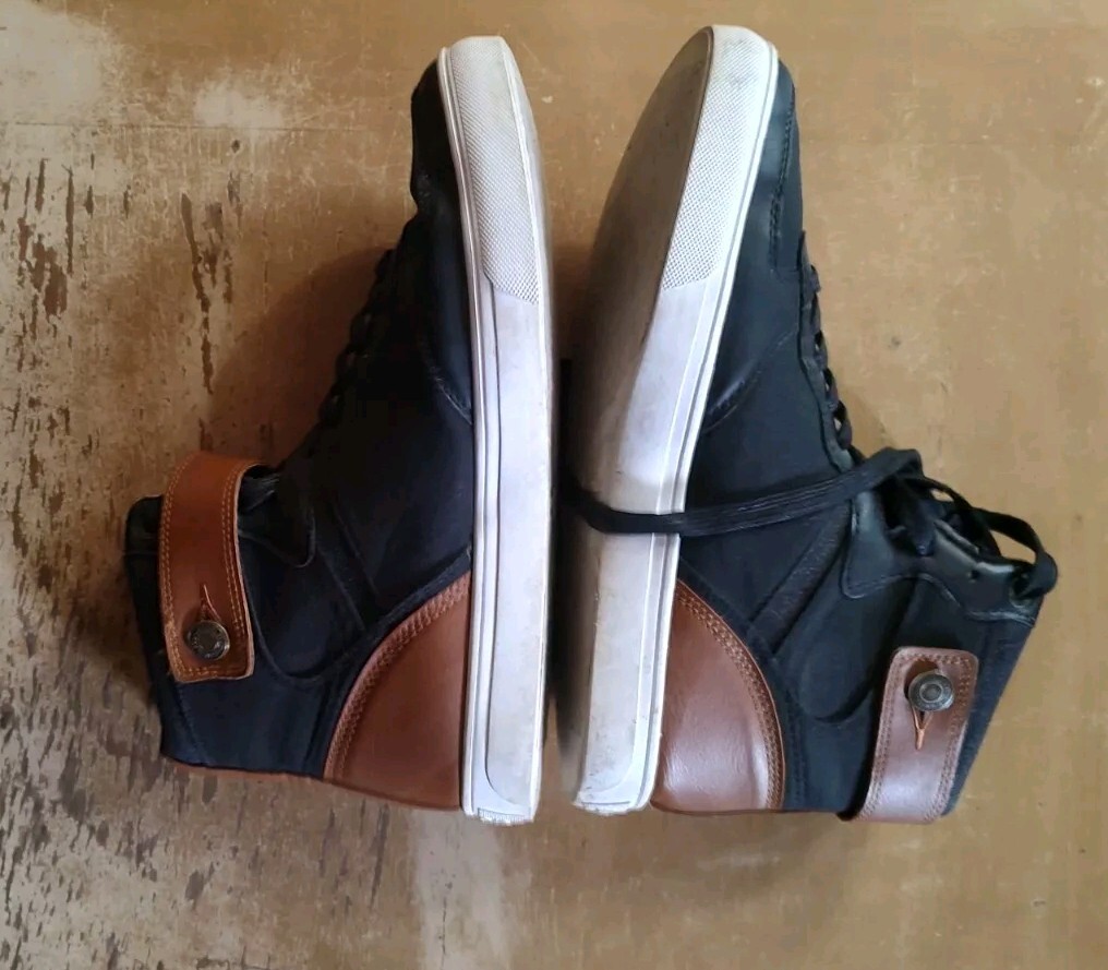 Levis Mason Hi 501 Mens Canvas High Top Sneakers Men's Size 10.5