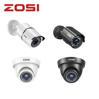 ZOSI 2MP 1080P 4in1 Security Camera Wired Home CCTV Camera Night Vision Outdoor
