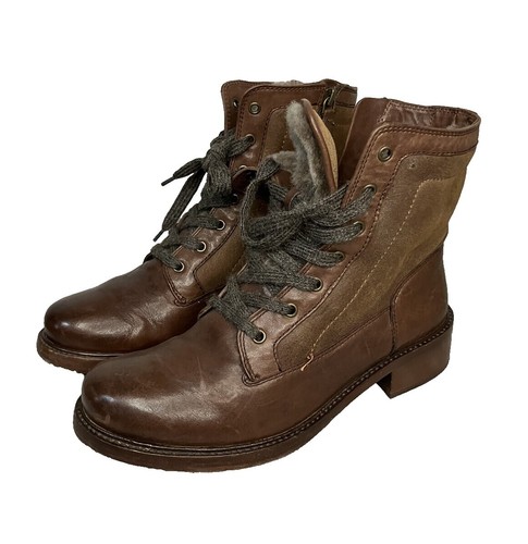 Trask Men Lowell Combat Biker Black Leather Boots Size 11 | eBay display picture 3