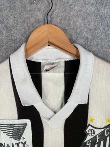 Vintage Santos Football Shirt Mens Large 1989/90 Away Penalty Made Brazil Camisa - Picture 7 of 15