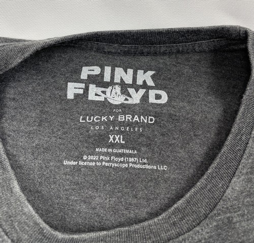 NWT-LUCKY BRAND PINK FLOYD Dark Side Of The Moon Graphic T-Shirt XXL - Picture 5 of 13