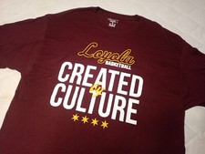 Loyola University Chicago Basketball T-Shirt by Champion CREATED by CULTURE XL