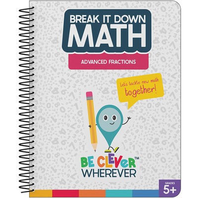 Carson Dellosa Education Break It Down Advanced Fractions Resource Book