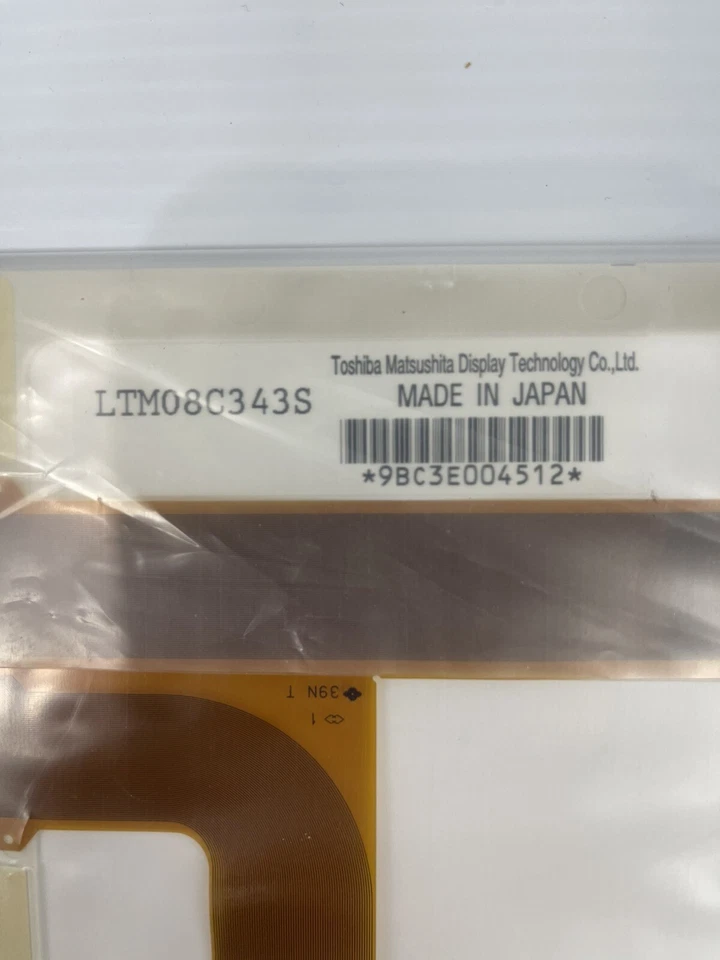 Nuevo Toshiba LTM08C343S 8.4" SVGA 800 x 600 (p-Si TFT) CCFL TFT LCD Panel 800x600 Foto 3 de 4