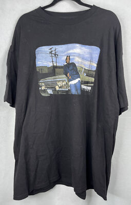 Ice Cube T-Shirt Men's 3XL Short Sleeve Graphic Crew Neck Black