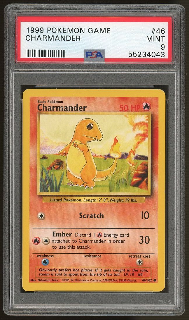 1999 Pokemon Base Set Unlimited PSA 9 Pack Fresh - Complete Your 