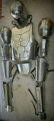 Mandalorianisch inspirierter voller Rüstungsanzug Mandaloriann-Helm-Rüstungs-Kos - Bild 1 von 4