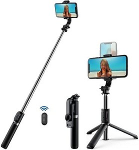 Portátil Selfie Stick Palo Para Selfies Soporte De Trípode Stand con Remot free