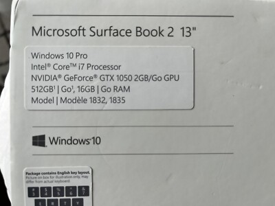 Microsoft Surface Book 2 I7-8650u 1.90ghz 16gb RAM 512gb SSD Microsoft Surface Book 2 I7-8650u 1.90ghz 16gb RAM 512gb SSD